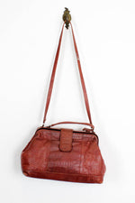 maroon doctor bag