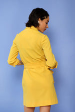 Lemon Yellow Shirtdress XS/S