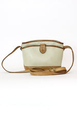 two tone leather bag