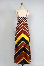 Earth To Chevron Dress S/M