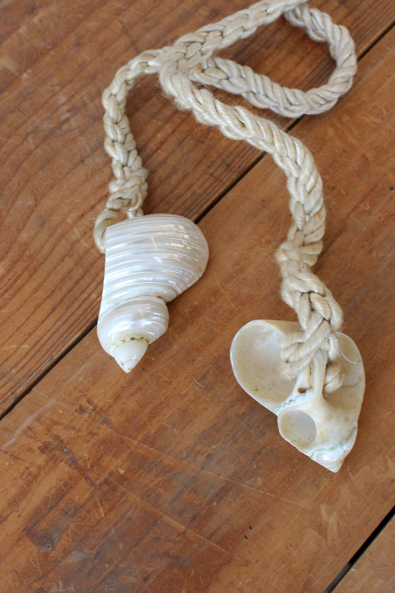 Seashell Rope Belt