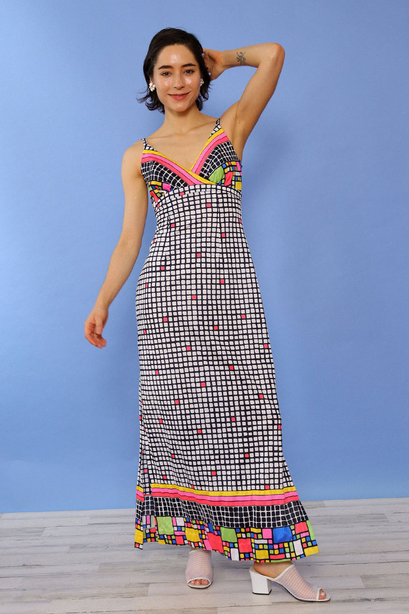 Sirena Rainbow Mosaic Dress Set S