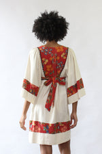 Batik Kimono Smock Dress S/M
