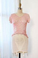 Ivory Paneled Girdle XS