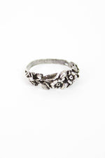 Floral Vine Band Ring