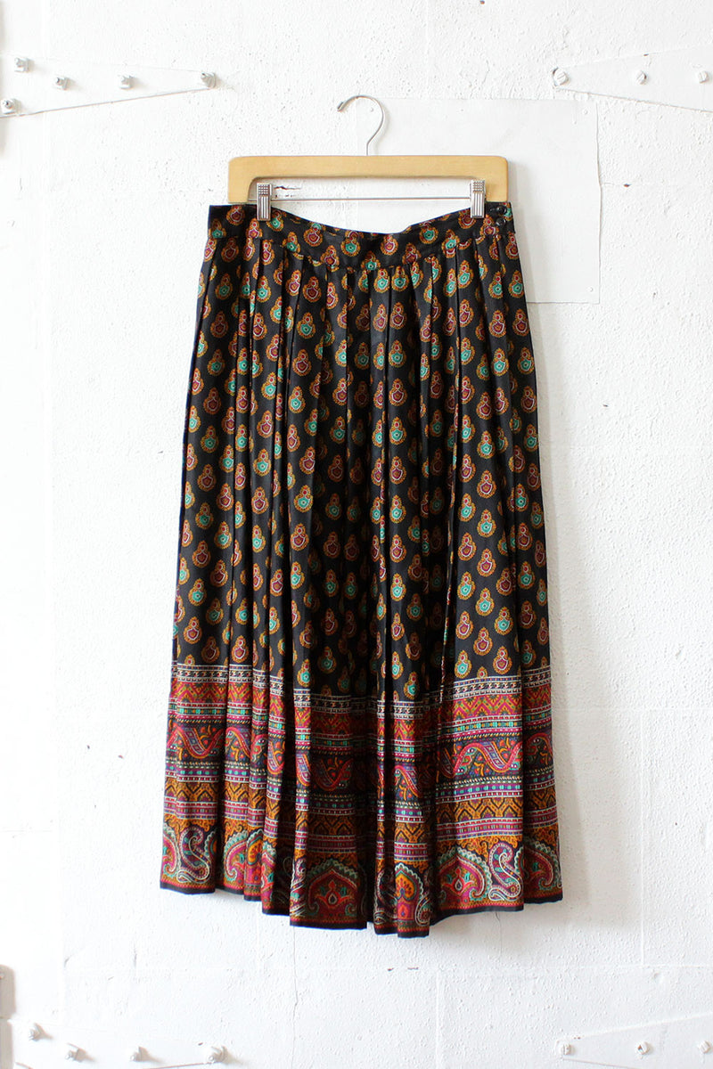 Paisley Kingdom Skirt L
