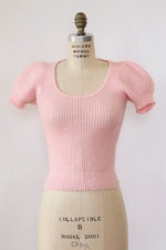 Cotton Candy Puff Sweater XS-M