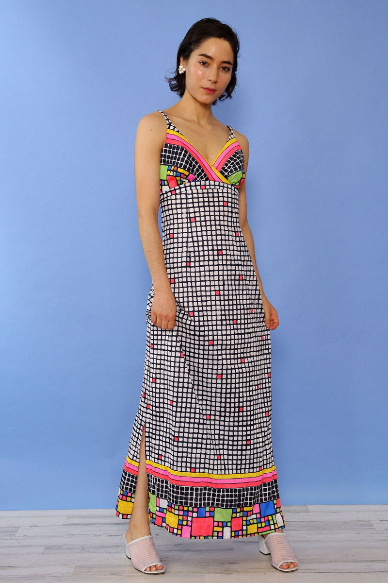 Sirena Rainbow Mosaic Dress Set S