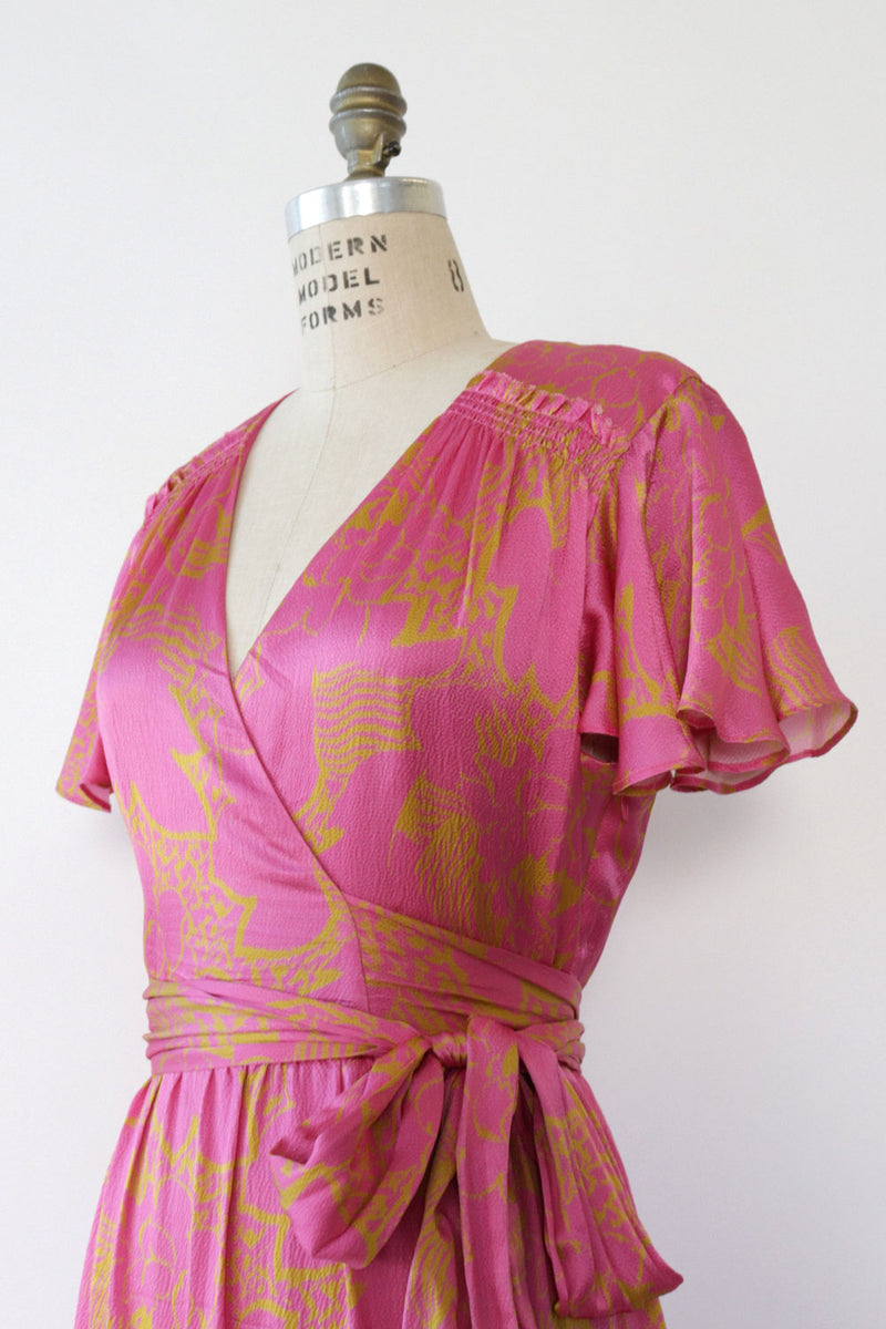 Tanya Taylor Liza Wrap Dress 12