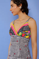 Sirena Rainbow Mosaic Dress Set S
