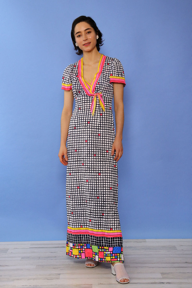 Sirena Rainbow Mosaic Dress Set S