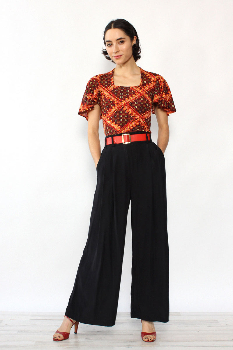 Bentley Wide Leg Slacks S/M