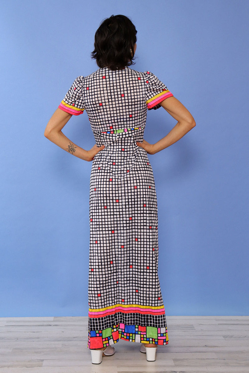 Sirena Rainbow Mosaic Dress Set S