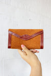 Rust Suede Wallet