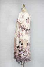 70s Ivory Stork Dress