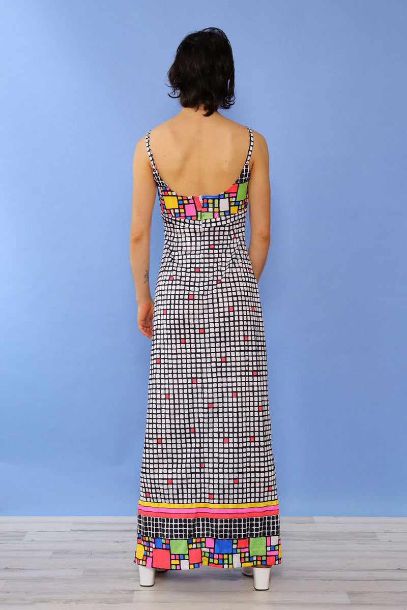 Sirena Rainbow Mosaic Dress Set S