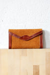 Rust Suede Wallet