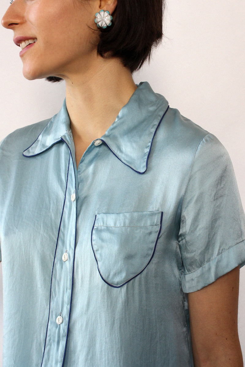 Sky Silk 1930s Pajamas XS/S