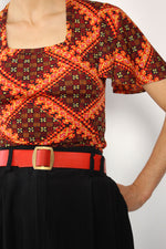 Fire Flutter Bodysuit S/M