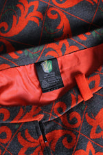 German Intarsia Belted Skirt M/L