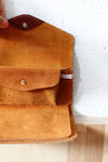 Rust Suede Wallet