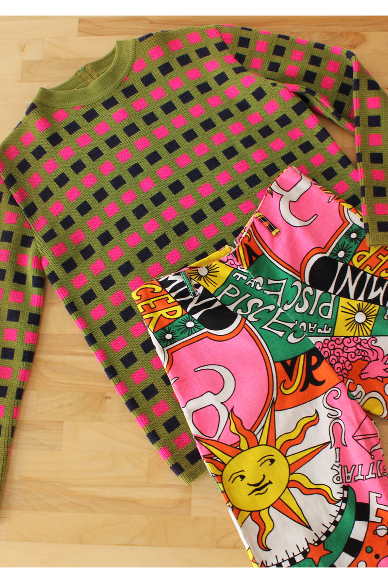 Serendipity Block Sweater M/L