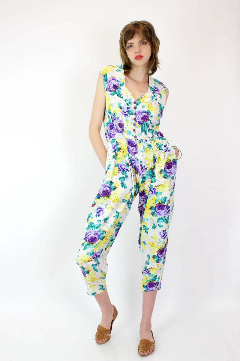 Fully Floral Jumpsuit M