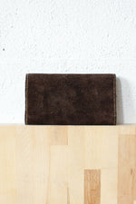 Suede Leaf Wallet