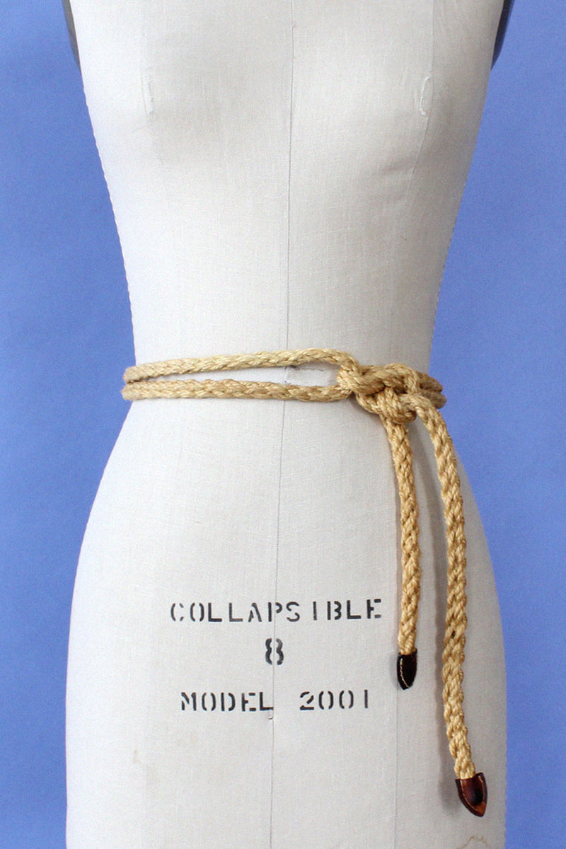 Extra Long Rope Wrap Belt
