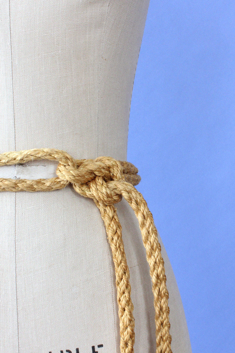 Extra Long Rope Wrap Belt