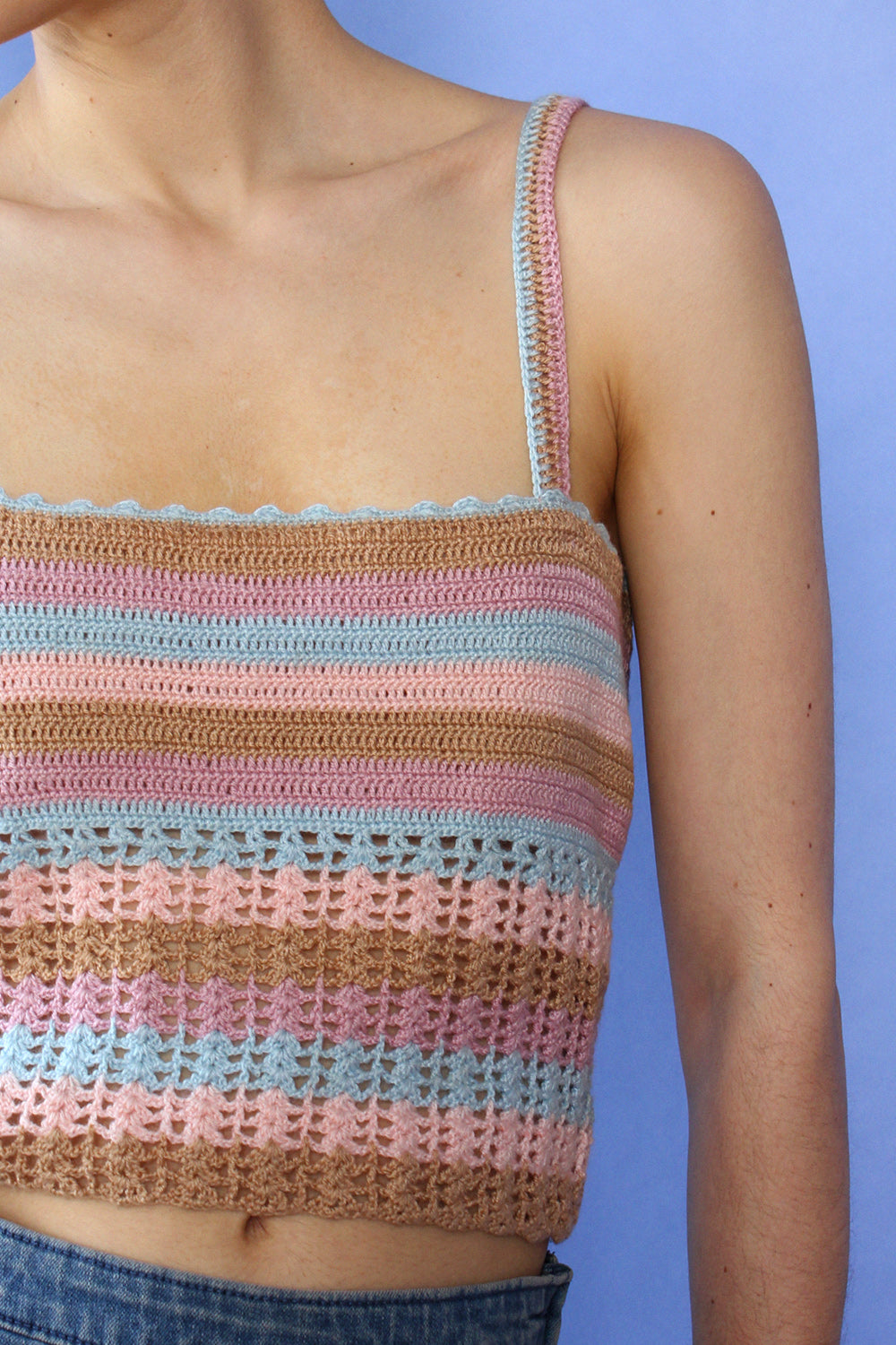 Ice Cream Crochet Tank XS/S