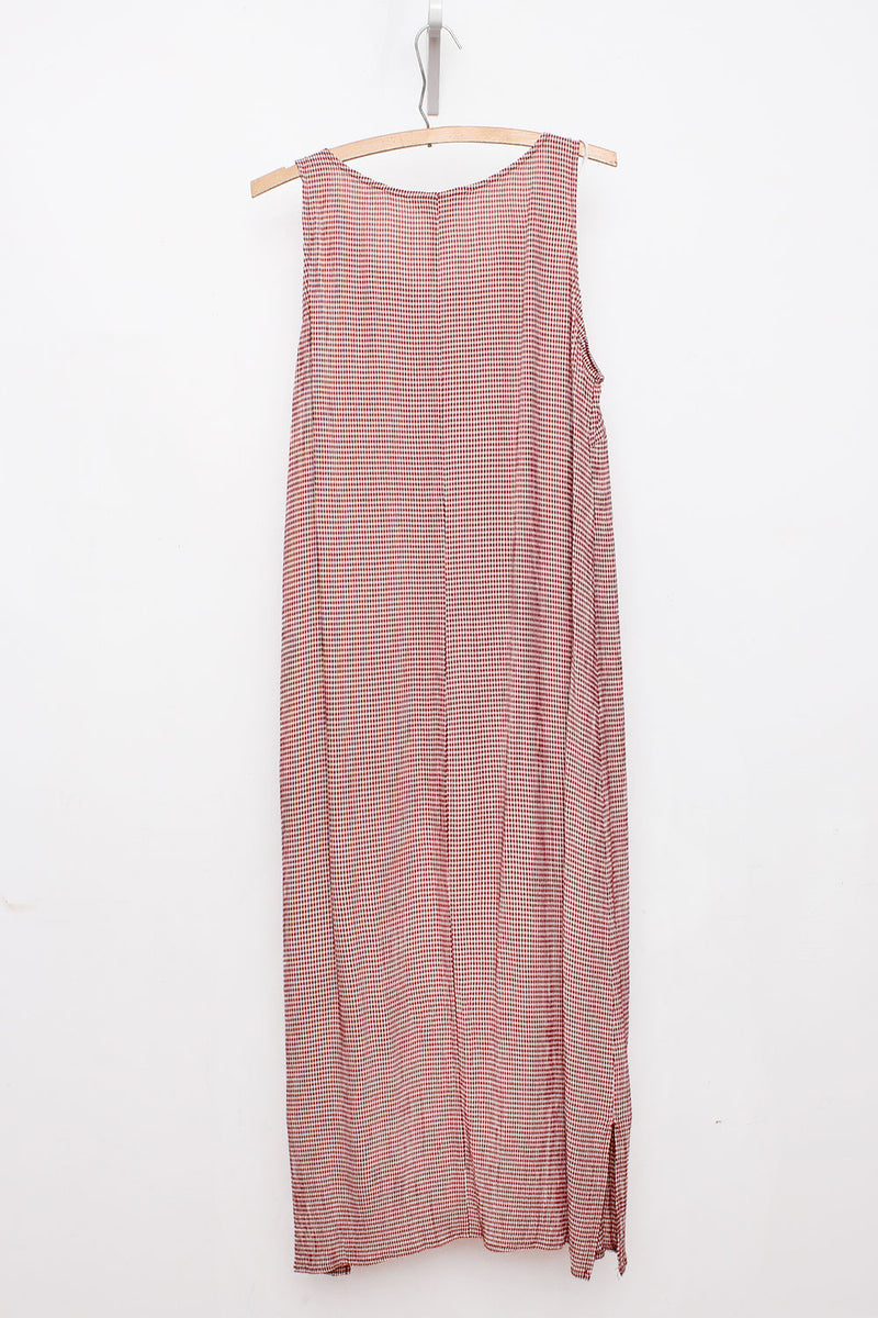 Gingham Tank Dress OS