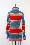 Lisa Striped Rainbow Sweaterdress XS-M
