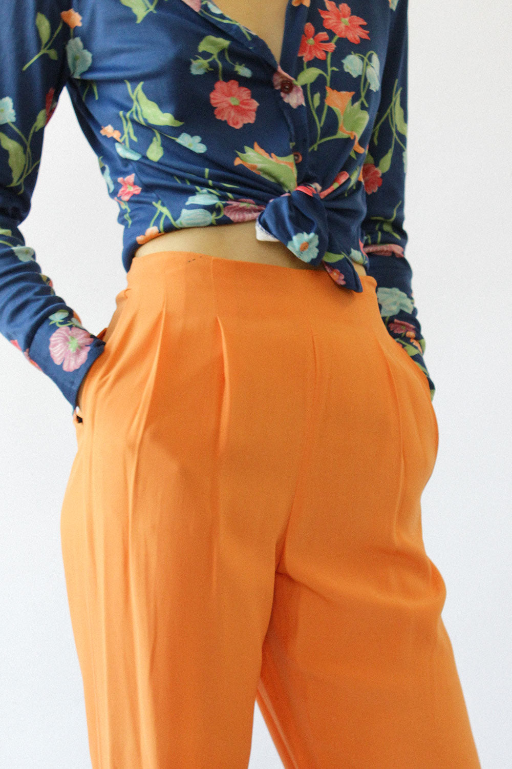 Sherbert Orange Trousers XS