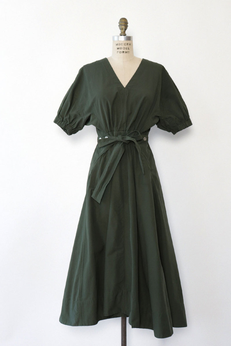 3.1 Phillip Lim Green Utility Dress XS/S