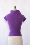 Grape Angora Cap Sweater XS/S
