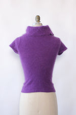 Grape Angora Cap Sweater XS/S