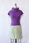 Grape Angora Cap Sweater XS/S