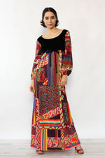 Trippy Juliet Maxi Dress M