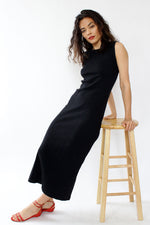 Ribbed Knit Maxi Dress
