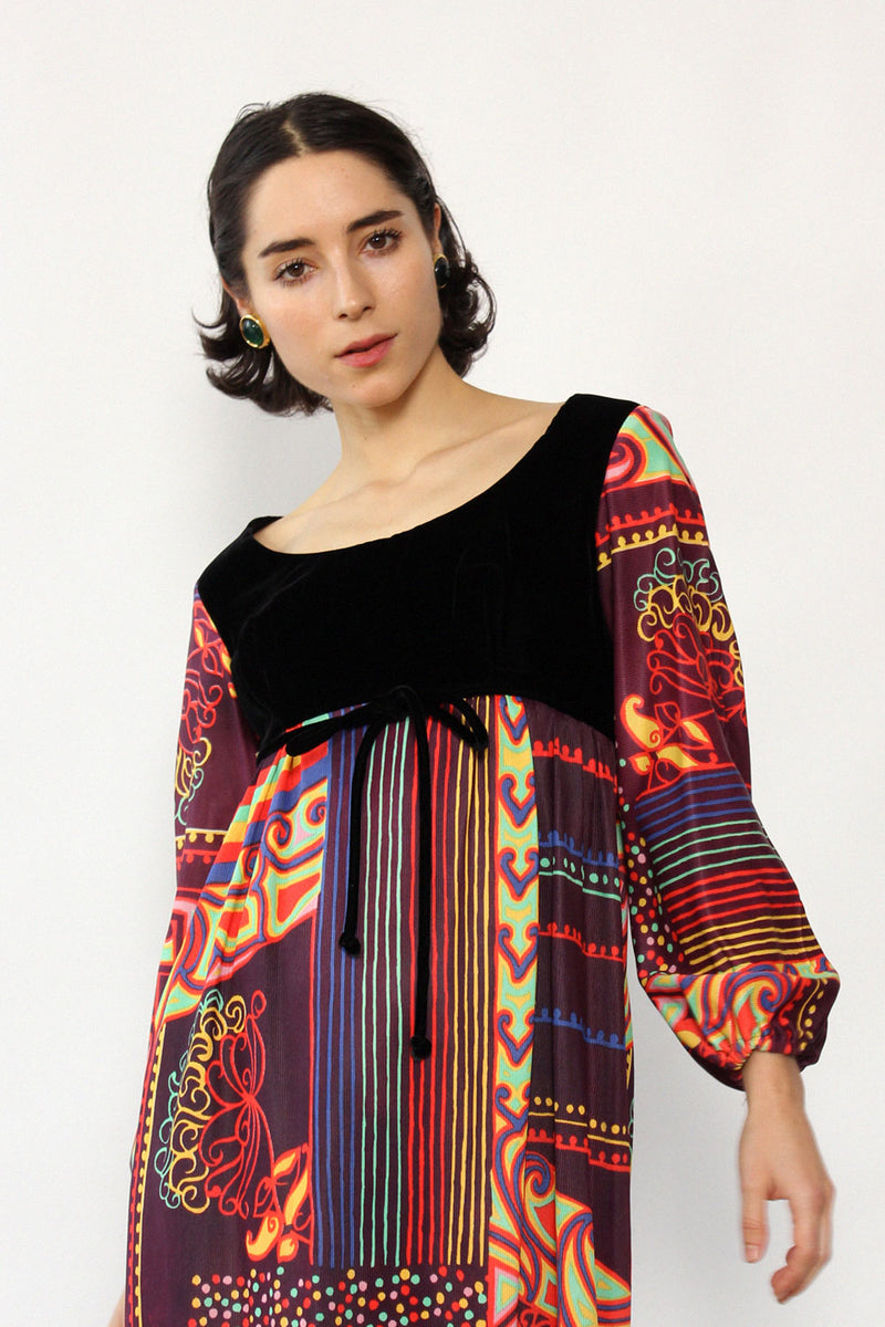 Trippy Juliet Maxi Dress M