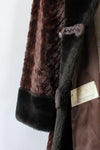 Chocolate Faux Fur Coat
