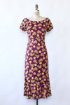 Mystical Man Print Dress S/M