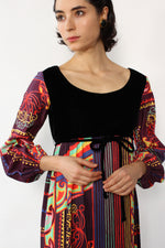 Trippy Juliet Maxi Dress M