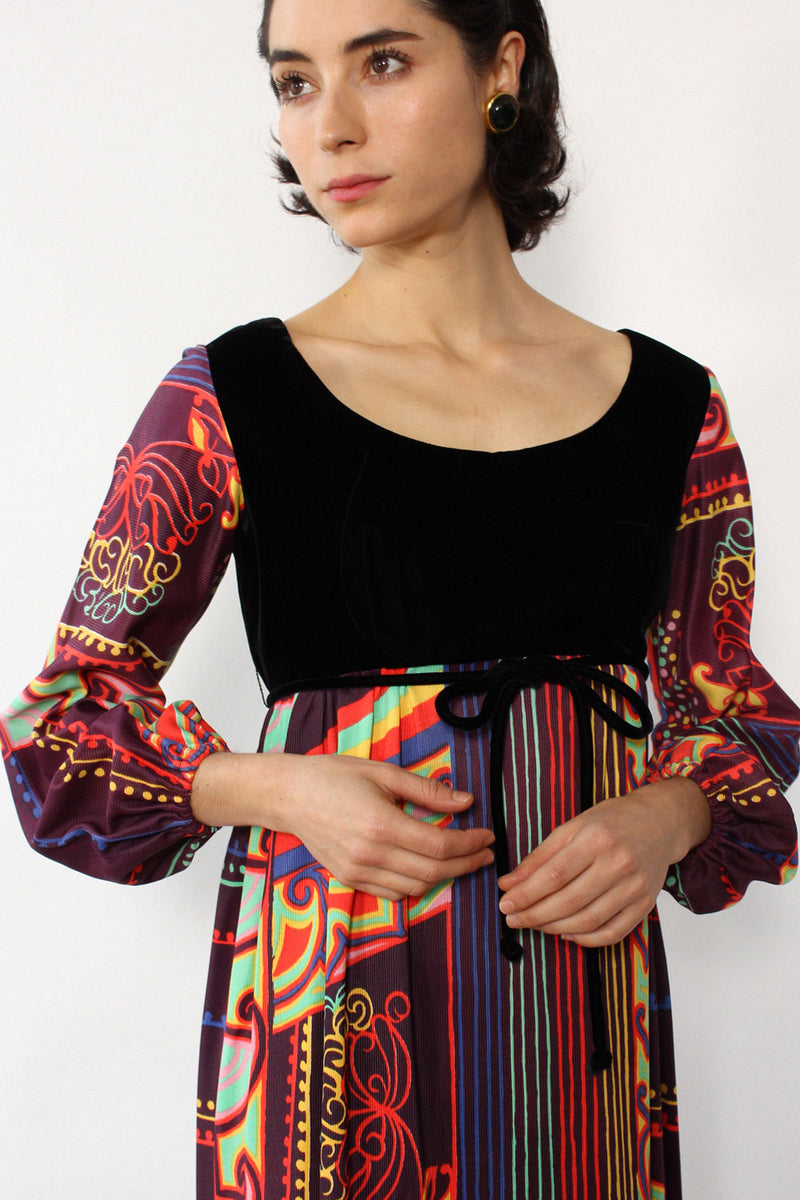 Trippy Juliet Maxi Dress M