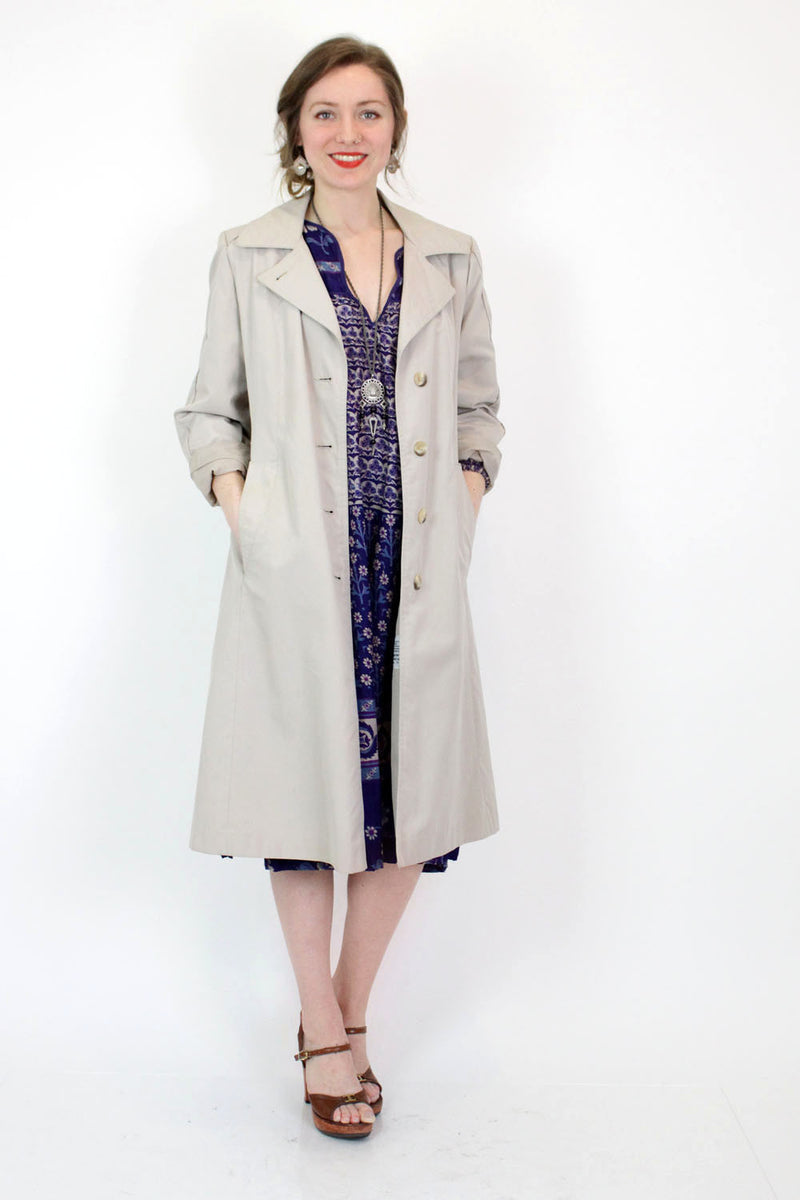 Khaki Trench Coat S