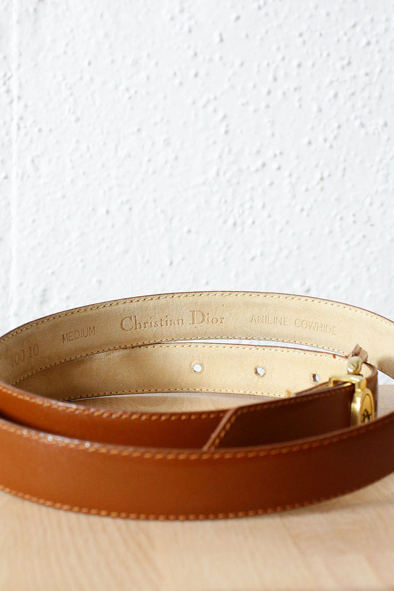 Dior Camel Belt