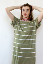 Moss Stripe Knit Dress