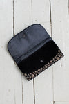 Embroidered Peacock Pouch