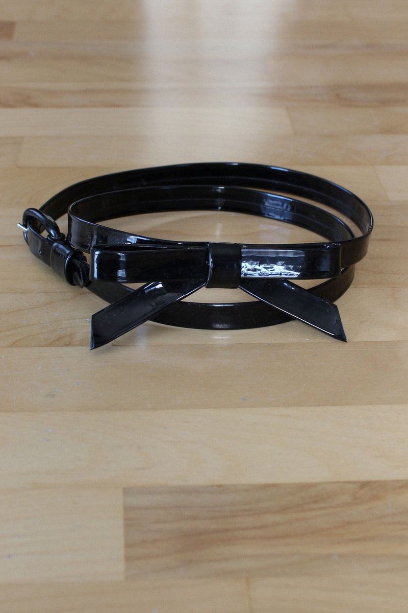 Skinny Bow Belt M/L